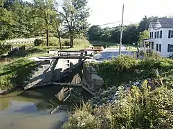 Restored canal Twelve Mile Lock 38, Cuyahoga Valley National Park