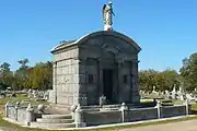 The Arata-Moore Mausoleum.