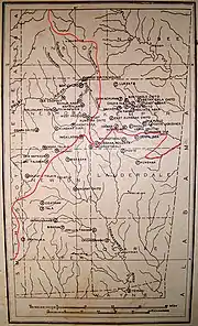 Image 8Map of Old Choctaw country in Mississippi before removal. (from Mississippi Band of Choctaw Indians)