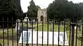 The old church yard and ruins of Old St Margaret's Church in Lee. The ruins of the old church are thought to be at least eight centuries old