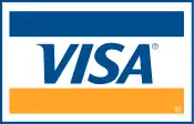 Visa logo from July 1, 1992 to 2000