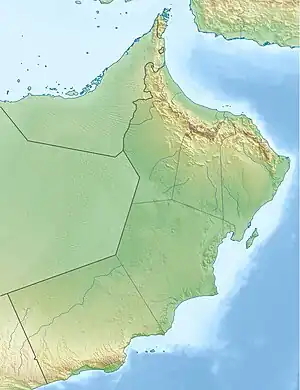 Wakan is located in Oman