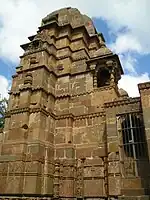 One of the temple shrines