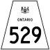 Highway 529 marker