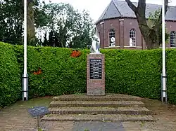 Memorial at Martens' church