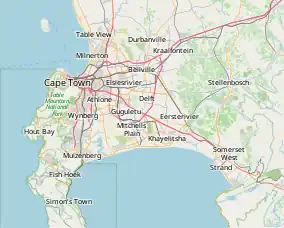 Steenberg is located in Cape Town