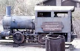 Yellow Aster Mine Porter number 3,  built in 1909