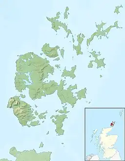 Loch of Skaill is located in Orkney Islands