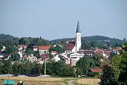 Velden seen from the west