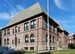 Osborn Street School, 1893, Fall River, Massachusetts