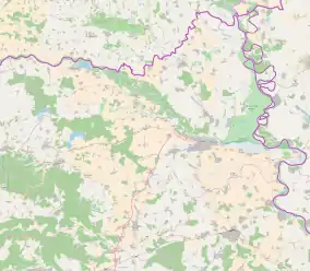 Sudaraž is located in Osijek-Baranja County