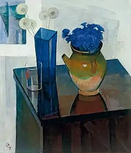 Sergei Osipov Cornflowers. 1976