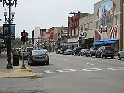 Downtown Ottawa, Illinois in May 2008