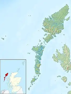 Eilean Chaluim Chille is located in Outer Hebrides