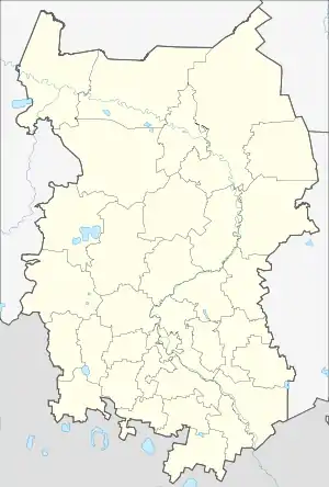 Ryzhkovo is located in Omsk Oblast