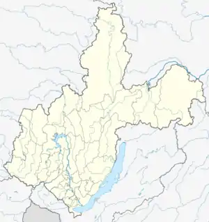 Bolshiye Goly is located in Irkutsk Oblast