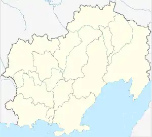 Goltsovoye mine is located in Magadan Oblast