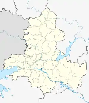 Vesyoly is located in Rostov Oblast