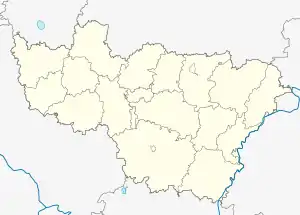 Abbakumovo is located in Vladimir Oblast