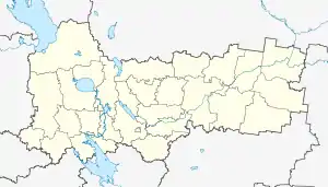 Malye Gari is located in Vologda Oblast