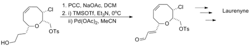 Overman synthesis of laurenyne