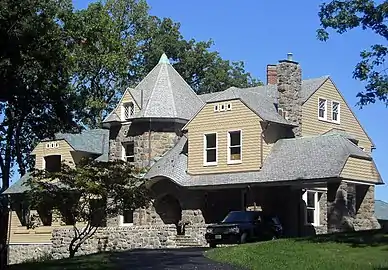 Owl's Nest (aka Crounse House), Washington, D.C. (1897), Appleton P. Clark Jr., architect