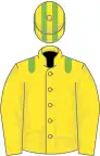 Yellow, Light Green epaulets, striped cap