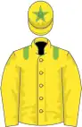 Yellow, light green epaulets, star on cap