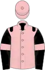 PINK, Black epaulettes, Black sleeves and Pink armlet, Pink cap