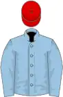 Light Blue, Red cap