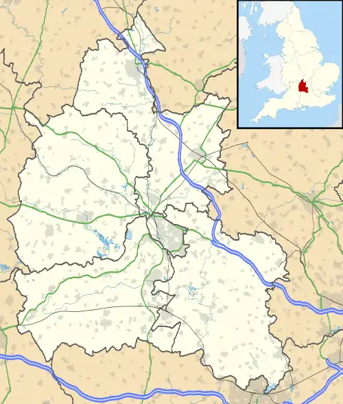 Banbury is located in Oxfordshire