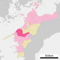 Location of Ōzu