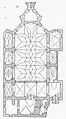 Floor plan of St. Catherine's Church