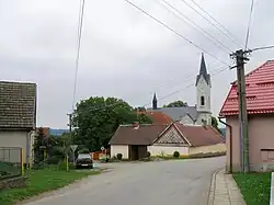 Centre with Church of Saint John the Baptist