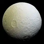 Tethys—Trailing hemisphere—Standard processing(11 April 2015).