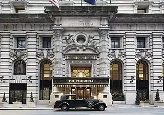 Image 1The Peninsula New York hotel, located at the corner of Fifth Avenue and 55th Street in Midtown Manhattan (from Hotel)