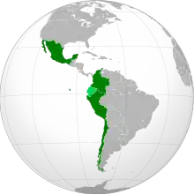 Dark green: The Four Pacific Pumas.