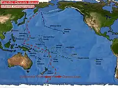 Image 28The island geography of the Pacific Ocean Basin (from Pacific Ocean)