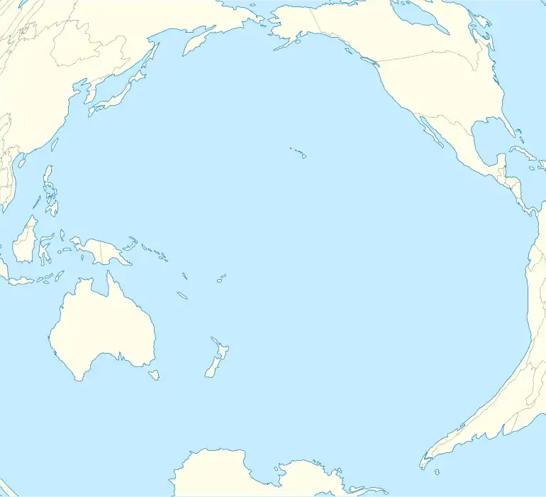 Lamont seamount chain is located in Pacific Ocean