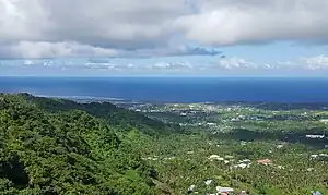 Tafuna Airport seen from A'oloau