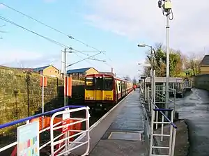 Paisley Canal railway station - after electrification