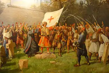 The Takovo Uprising (1888), Miloš Obrenović initiating the Second Serbian Uprising (1815–17).