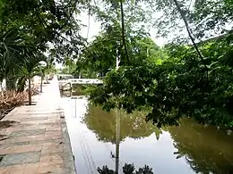 Khlong Suai at the northeastern corner of the subdistrict area