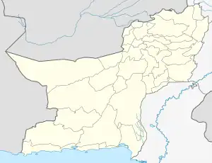 Sambaza is located in Balochistan, Pakistan