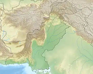 Hub River is located in Pakistan