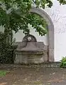 Fountain in the courtyard