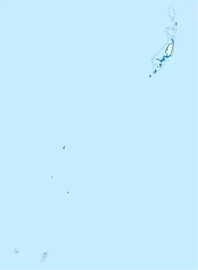 Angaur is located in Palau