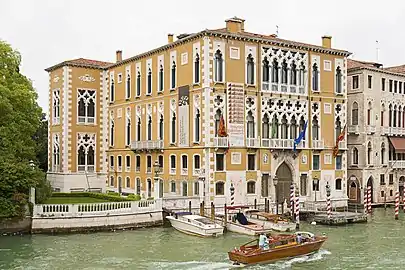 Palazzo Cavalli-Franchetti, Venice, (1878)