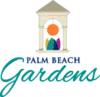 Official logo of Palm Beach Gardens, Florida