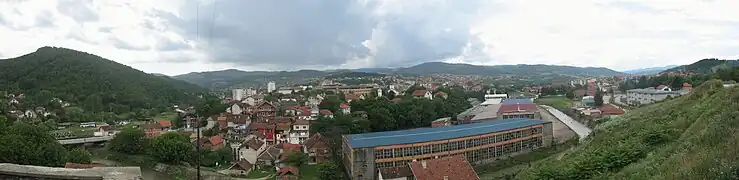 Panorama of Kuršumlija